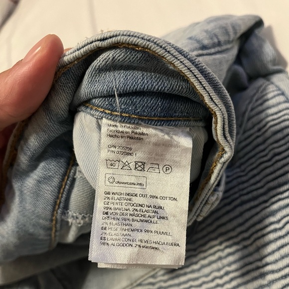 Men’s Denim Biker Jeans - Picture 10 of 10